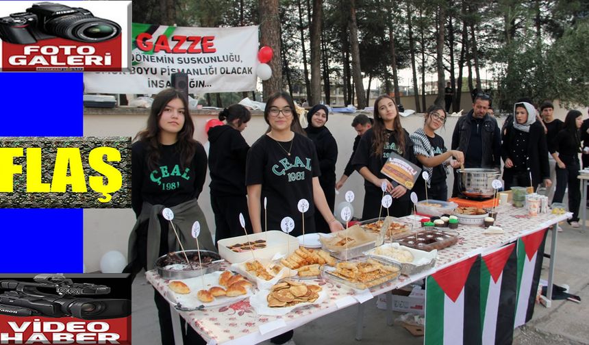 ÇEAL Öğrencilerinden Gazze İçin Anlamlı Kermes