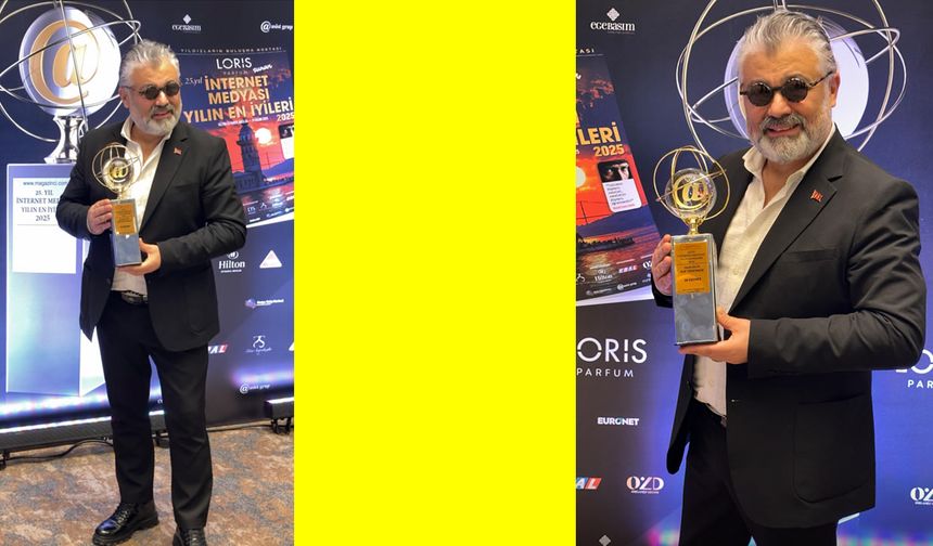 Ünlü yönetmen Ali Eşitmez 'e En İyi Klip Yönetmeni " Ödülü