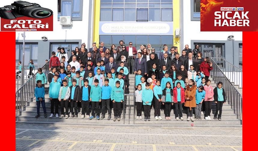 Halil İbrahim Gümüşer Ortaokulu Eğitim-Öğretime Başladı