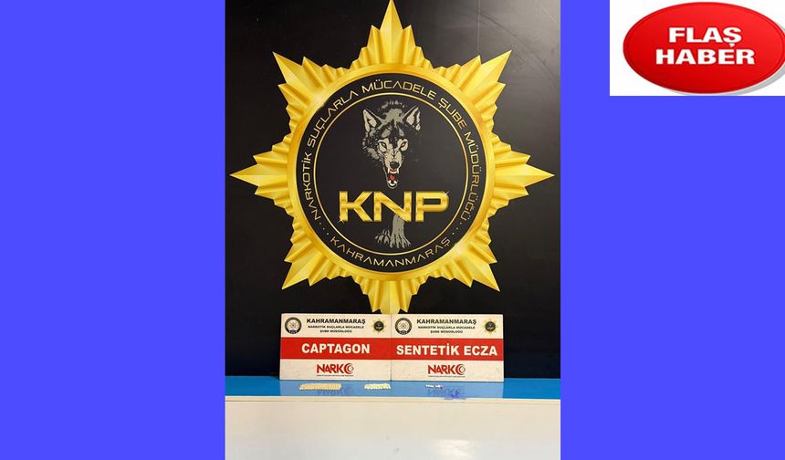 Narkotik Operasyon: Captagon ve Sentetik Ecza Ele Geçirildi