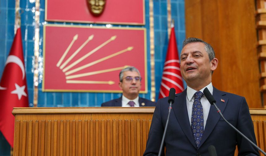 Özel, CHP TBMM Grup Toplantısı'nda konuştu