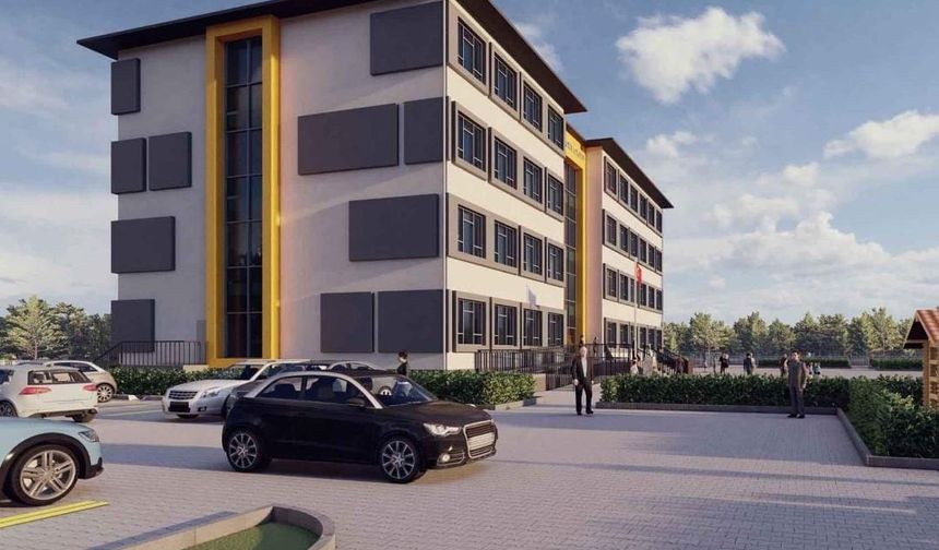 Gazi Ortaokulu Yeniden Yükseliyor