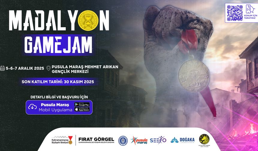 Büyükşehir’in Gençlere Özel “Madalyon Game Jam” Etkinliğine Başvuruları Başladı