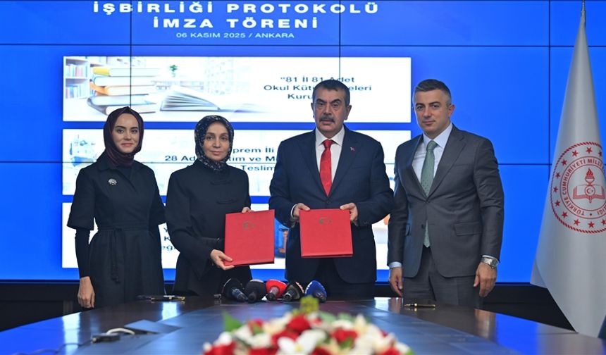 MEB ile Şule Yüksel Şenler Vakfı protokol imzaladı