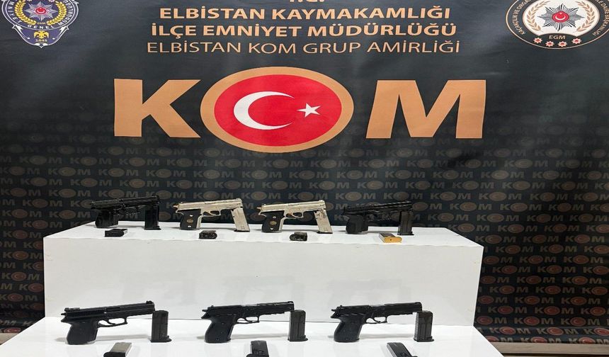 1240 Kilo Tütün, Tevrat ve 7 Tabanca Ele Geçirildi