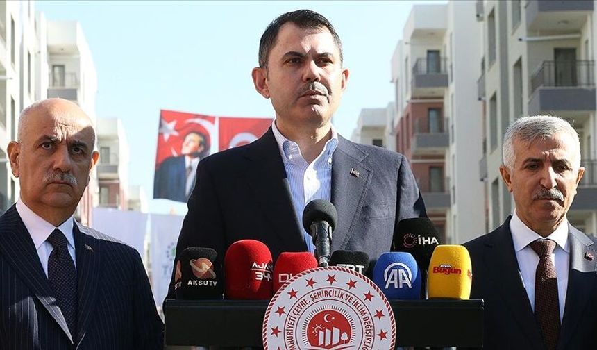 Kurum: Depremden etkilenen 11 ilde artık son tuğlalar konuluyor