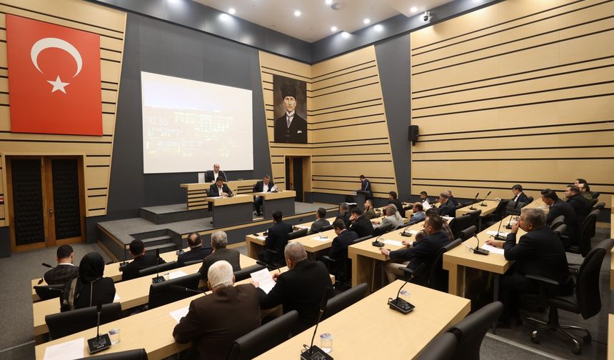 Dulkadiroğlu Meclisi Toplandı