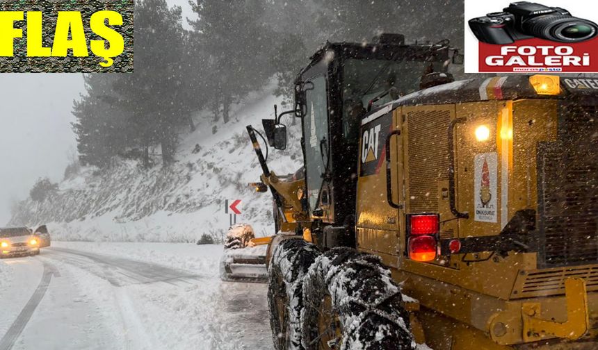 Onikişubat Belediyesi Karla Mücadelede Teyakkuzda