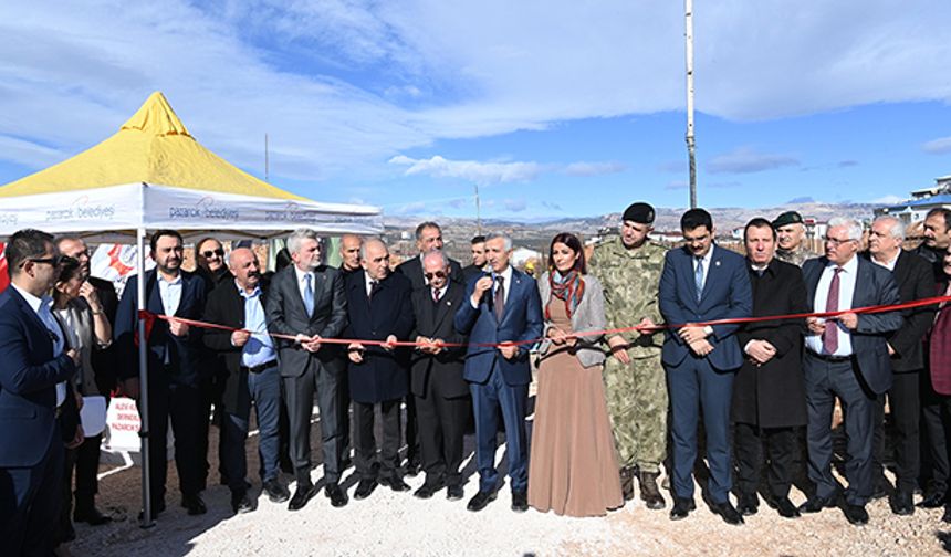 Görgel, Alevi Kültür Dernekleri Hizmet Binasının Temel Atma Törenine Katıldı