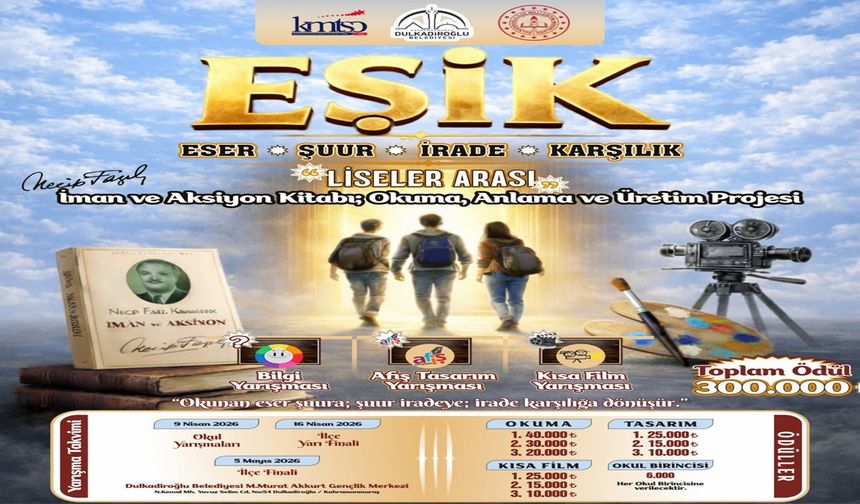 Dulkadiroğlu'nda Liseli Gençlere Kültür Ve Fikir Projesi Bilgi Yarışması