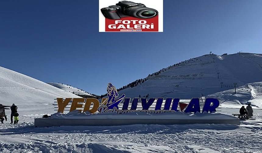 Yedikuyular Kayak Merkezi misafirlerini ağırlamaya başladı
