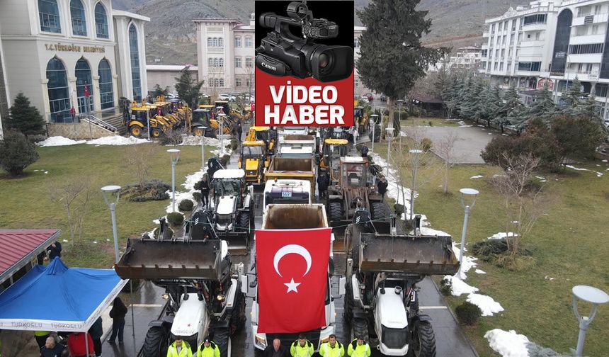Türkoğlu’nda kar seferberliği vatandaştan tam not aldı