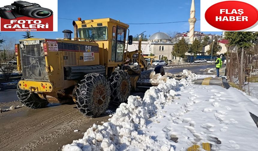 Merkezden Kırsala Büyükşehir’den Kesintisiz Kış Mesaisi