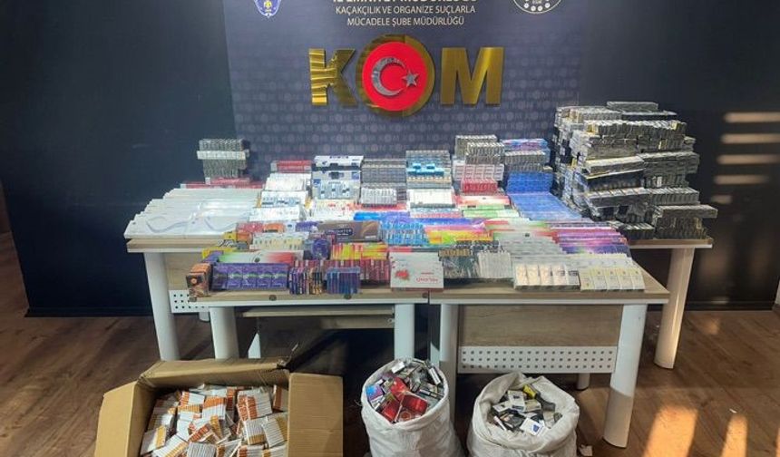 Kaçakçılığa Büyük Darbe: Binlerce Paket Sigara, Tütün ve Cep Telefonu Ele Geçirildi