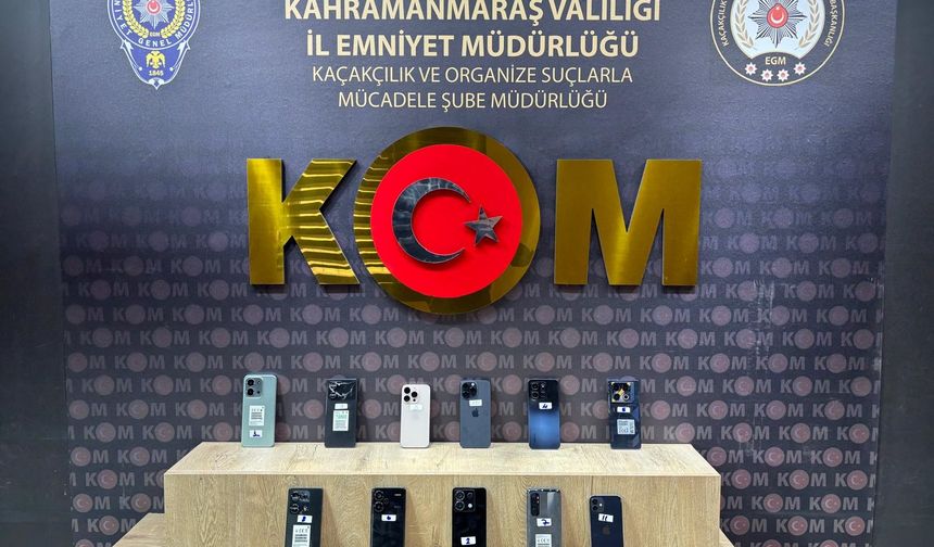 Kahramanmaraş’ta Kaçakçılığa Darbe