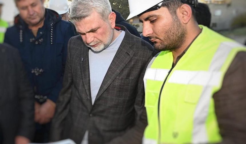 Fırat Görgel’den Projelere Yakın Takip