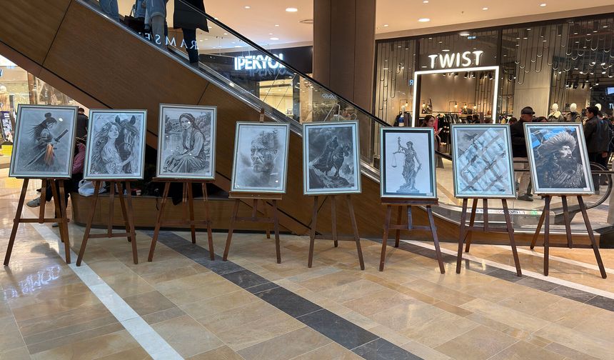 KAMEK Atölyelerinden Doğan Sanat Eserleri Vatandaşların Beğenisine Sunuldu