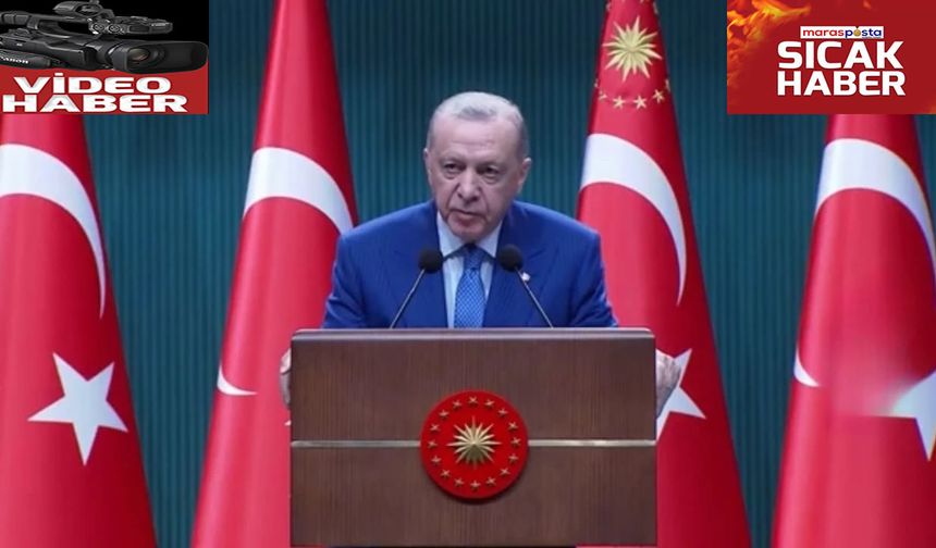 Erdoğan, Kabine Sonrası Millete Seslendi