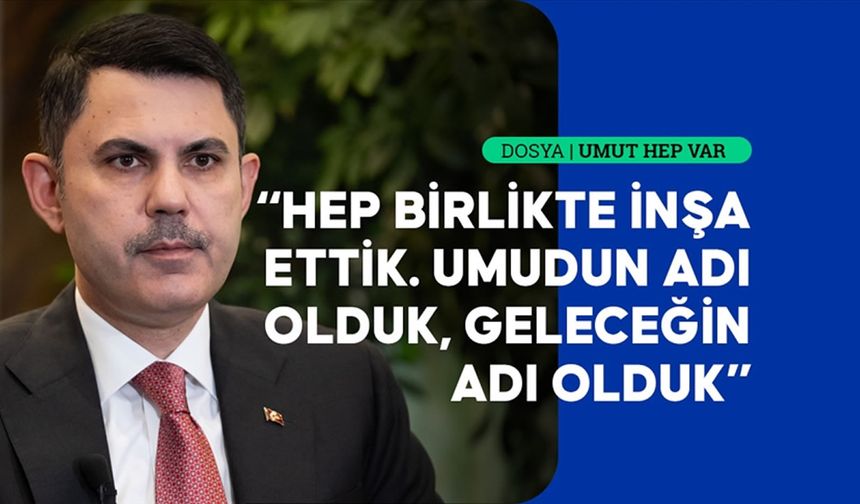 Kurum, bölgenin inşa seferberliğini anlattı