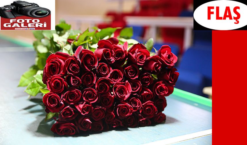 Çukurova'da çiçekler Sevgililer Günü'ne hazır