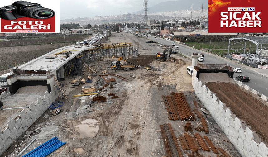 Sanayi Kavşağı İnşaatı Hızla Devam Ediyor