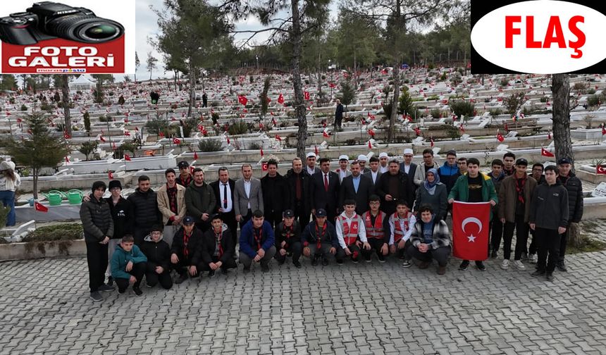 Kapıçam Deprem Şehitliği’nde Hatim Programı Düzenlendi
