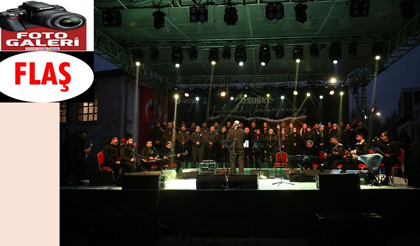 Medeniyetler Korosu, depremin üçüncü yılında Hatay'da konser verdi