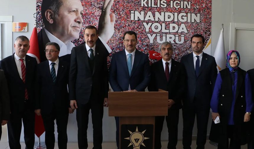 AK Parti Genel Başkan Yardımcısı Yavuz, Kilis'te konuştu:
