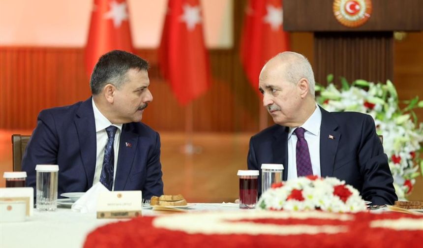 TBMM Başkanı Kurtulmuş, İçişleri Bakanı  Çiftçi ve 81 İl Valisini kabul etti