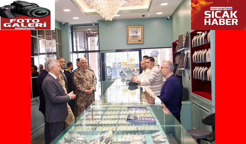 Vali Ünlüer’den Uzun Çarşı Esnaflarına Ziyaret