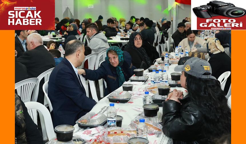 Toptaş, Ramazan’ın bereketini vatandaşlarla aynı sofrada paylaştı