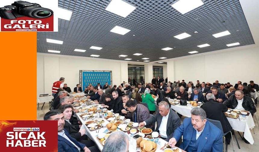 Toptaş, muhtarlarla iftar sofrasında buluştu