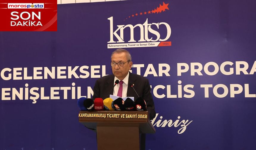 KMTSO Meclis Başkanı Öksüz'den Beğeni Toplayan Açıklama