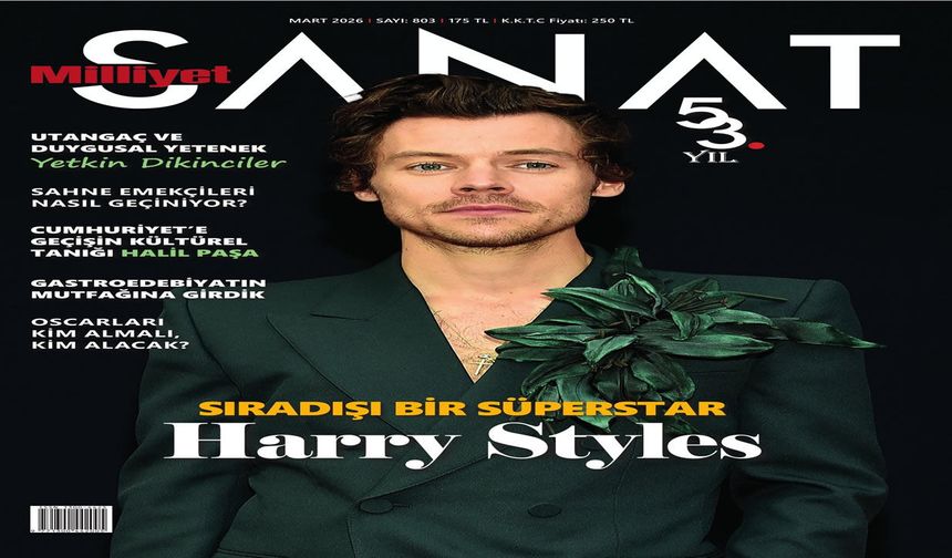 Harry Styles’ı Kapağına Taşıyan Milliyet Sanat’ın Mart Sayısı Çıktı!