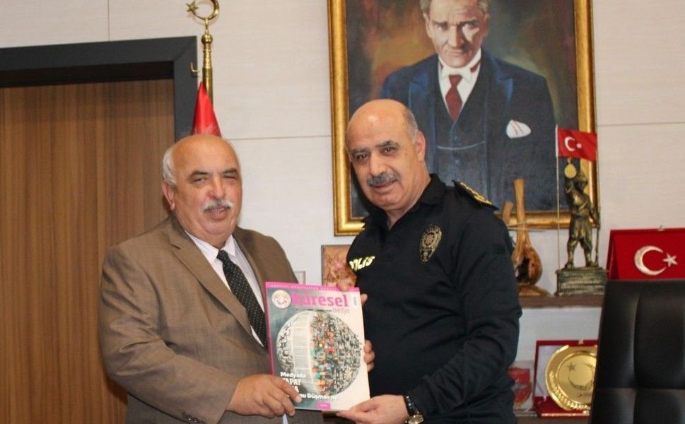 Gökduman’a “Küresel Medya” Dergisi Takdim Edildi
