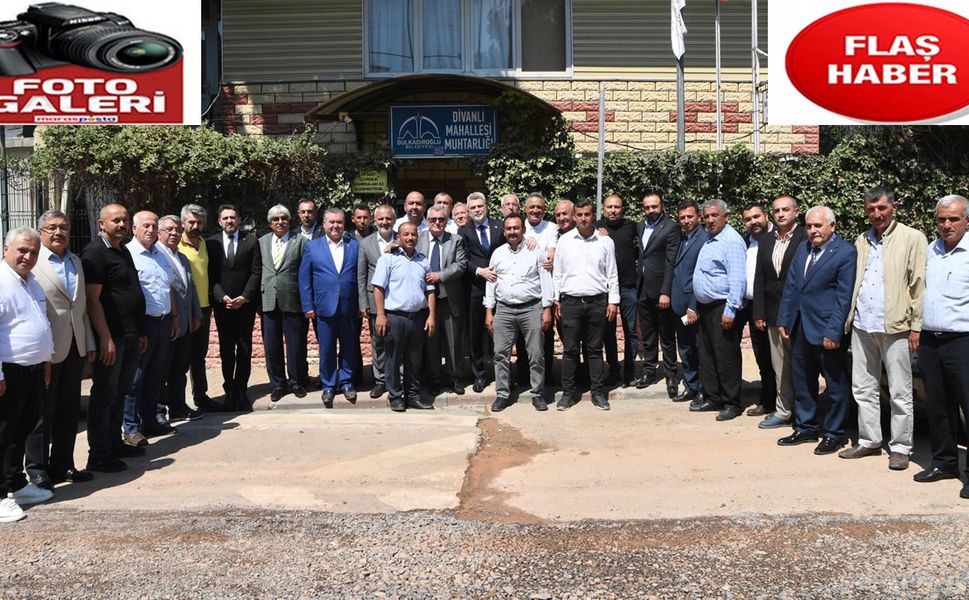 Görgel, Dulkadiroğlu Muhtarlarıyla Mahallelerin İhtiyaçlarını Görüştü