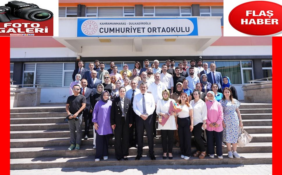 Millî Eğitim Bakanı Tekin, Kahramanmaraş’ta temaslarda bulundu