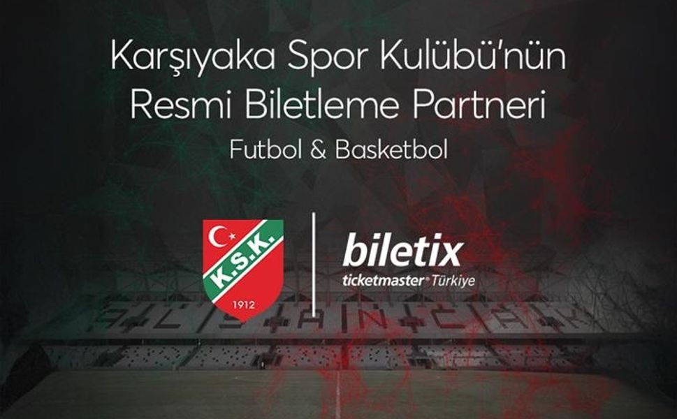 Biletix Karşıyaka Spor Kulübü ile İş Birliği Yapıyor!