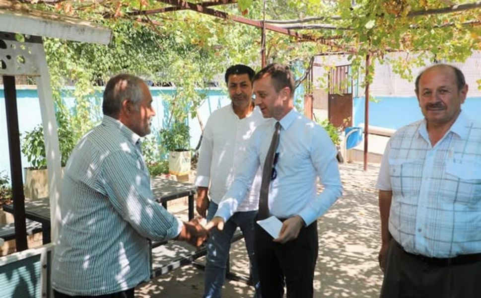 Dulkadiroğlu Kaymakamı, Yavuz Selim Mahallesi'ni Ziyaret Etti