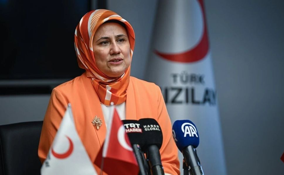 Türk Kızılay Genel Başkanı, aşçılık atölyesine katıldı