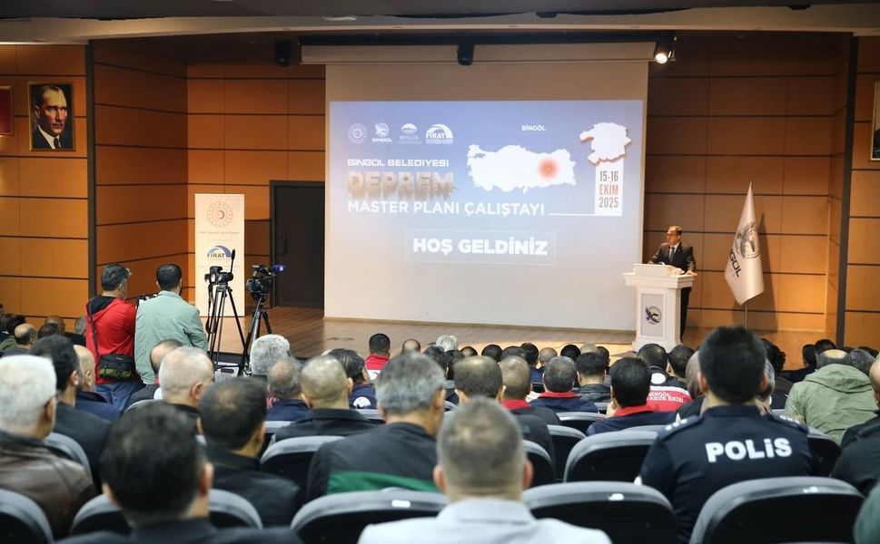 Bingöl'de "Deprem Master Planı Çalıştayı" başladı