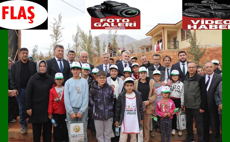 "Milli Ağaçlandırma Günü"nde fidanlar toprakla buluşturuldu