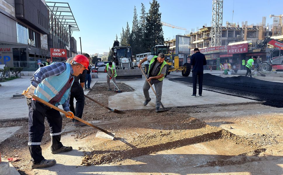 Haydar Aliyev Bulvarı’nda Altyapının Ardından Ulaşım Konforu Artırılıyor