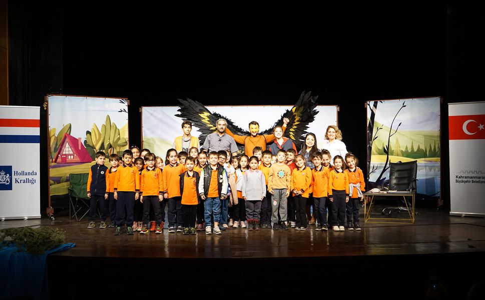 Çocuklar Uluslararası Gösteride Hem Eğlendi Hem Doğayı Öğrendi