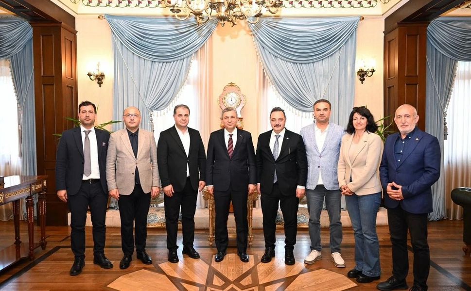 TİMBİR heyetinden Antalya Valisi Şahin’e ziyaret