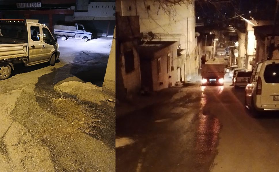 Onikişubat Belediyesi’nden don ve buzlanmaya karşı erken müdahale