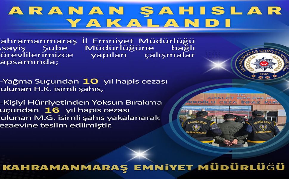 Aranan Şahıslara Yönelik Operasyon