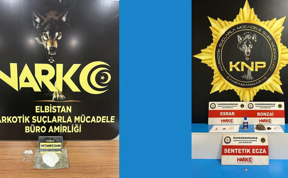 Kahramanmaraş’ta Narkotik Operasyonu: 2 Tutuklama