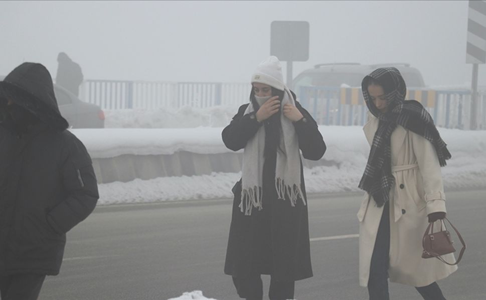 Dün 70 ilde hava sıcaklığı sıfırın altına düştü