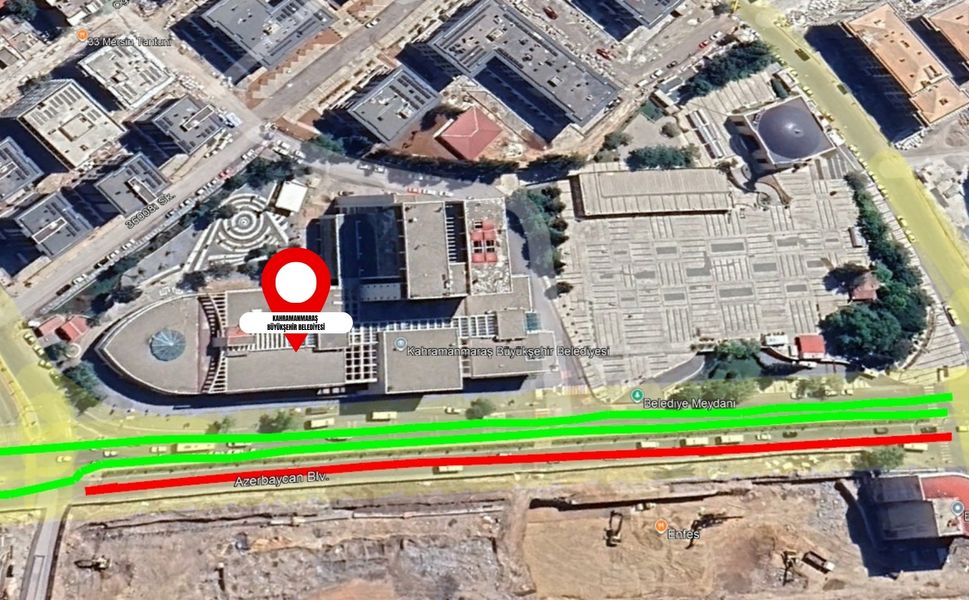 Azerbaycan Bulvarı’nda Geçici Trafik Düzenlemesi!